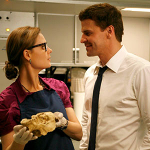 Emily Deschanel, David Boreanaz, Bones Emily Deschanel, David Boreanaz, Bones